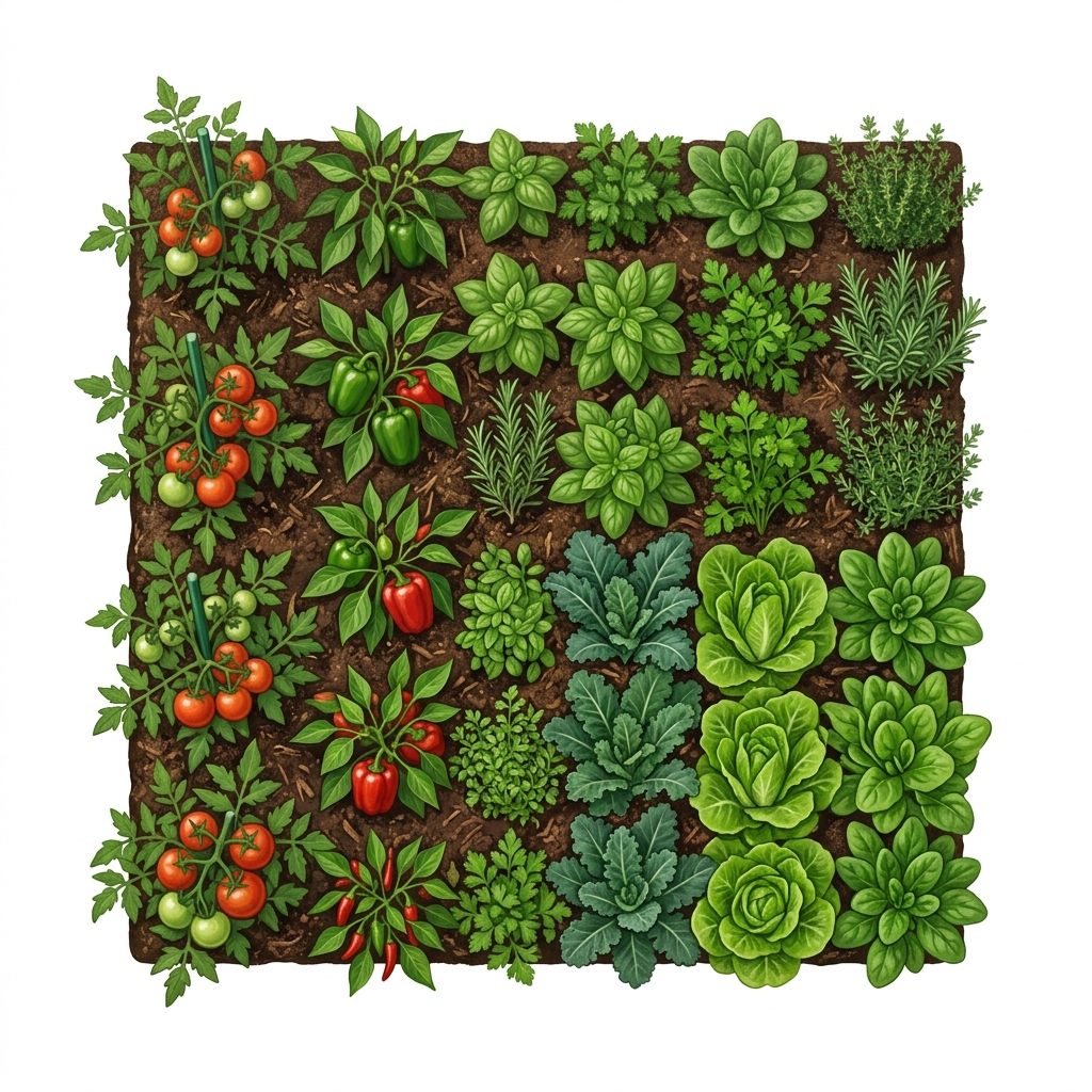 Harvest garden — 64 sq ft